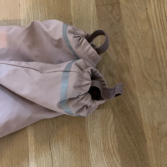 *LIKE NEW* Pink Zara Toddler Rain Jacket and Pants - Picture 4 of 7